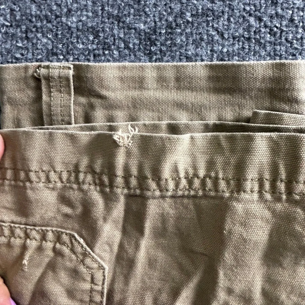 Columbia Shorts Mens Size 32 Tan Canvas Utility Outdoor Casual Hiking 8 Inseam